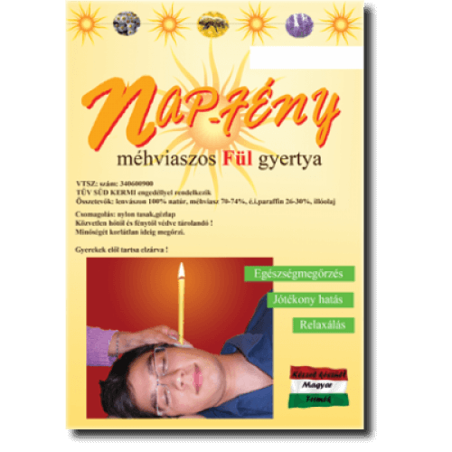 Nap-Fény fülgyertya gyerek 10 db